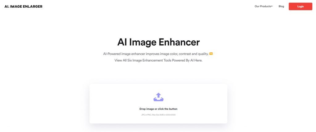 tăng chất lượng ảnh với AI Image Enhancer