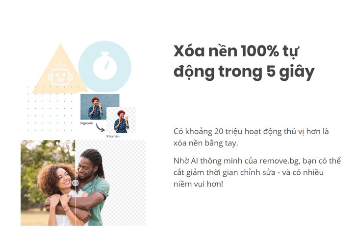 Tách nền video online: Với công nghệ ngày càng phát triển, việc tách nền video trở nên đơn giản và tiện lợi hơn bao giờ hết. Chỉ với vài thao tác đơn giản, bạn có thể tách nền video online ngay trên trình duyệt để tạo ra những video độc đáo và ấn tượng hơn bao giờ hết.

Tách phông nền: Tách phông nền là một công cụ tiện ích để tạo ra những bức ảnh đẹp và chuyên nghiệp. Không cần phải sử dụng phần mềm đắt tiền, bạn có thể dễ dàng tách phông nền chỉ với vài thao tác đơn giản trên trình duyệt. Hãy để tách phông nền giúp bạn thể hiện tài năng và sáng tạo của mình.

Tách ảnh online: Đôi khi bạn chỉ cần một bức ảnh đơn giản mà lại phải mất thời gian để thực hiện việc tách nền. Với công cụ tách ảnh trực tuyến, bạn có thể tiết kiệm được thời gian và công sức để tạo ra những bức ảnh đẹp và ấn tượng hơn. Hãy để công nghệ tiên tiến giúp bạn thực hiện ý tưởng của mình một cách nhanh chóng và tiện lợi.

Tách nền miễn phí: Sử dụng công cụ tách nền miễn phí để tạo ra những bức ảnh đẹp và chuyên nghiệp mà không tốn quá nhiều chi phí. Với nhiều lựa chọn phong phú và chất lượng ảnh tốt, bạn có thể thỏa sức sáng tạo và tạo ra những tác phẩm độc đáo mà không cần lo lắng về chi phí. Hãy để tách nền miễn phí giúp bạn trở thành một nghệ sĩ chuyên nghiệp và phát triển tài năng của mình.