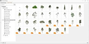 Bộ cây 3D chọn lọc phù hợp cho bao cảnh , trong nhà dùng cho Enscape + Vray Su